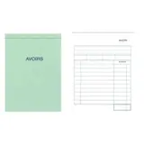 Bloc d'avoirs Elve Manifold 100 x 155 mm 50 pages autocopiantes 2 exemplaires - Factures