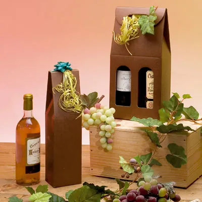 Boîtages 1 bouteille carton - Coffrets pour bouteilles de vin, Boîtes pour bouteilles de vin-2