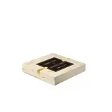 Boîte pâtissière carton blanc 16 x 16 x 5 cm Inspirations et gourmandises - Boîte traiteur - Lot de 50 - Boîtes pâtissières, Caissettes pâtissières