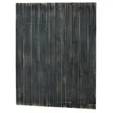 Panneau bois pour gondole Noir charbonneux 96,2 x 120 cm, ép.18 mm - Fond plein - Fonds Bois