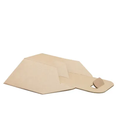 Porte-bouteilles carton kraft 4 bières Long Neck 33 cl brun 13 x 13 x 29 cm, paquet de 30 - Mètres de bières, Emballages pour bouteilles de bières-3