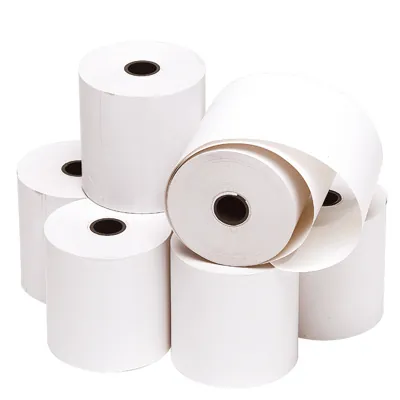 Bobine thermique - Rouleau TPE - Papier thermique 57 x ø 40 mm x L 18 m, mandrin 12 mm - Lot de 20 - Rouleaux TPE, Bobines thermiques-3