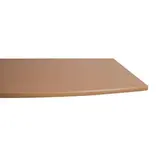 Tablette bois galbée 100 x 40/44 cm ép. 22 mm - Hêtre - Tablettes Bois Mélaminé