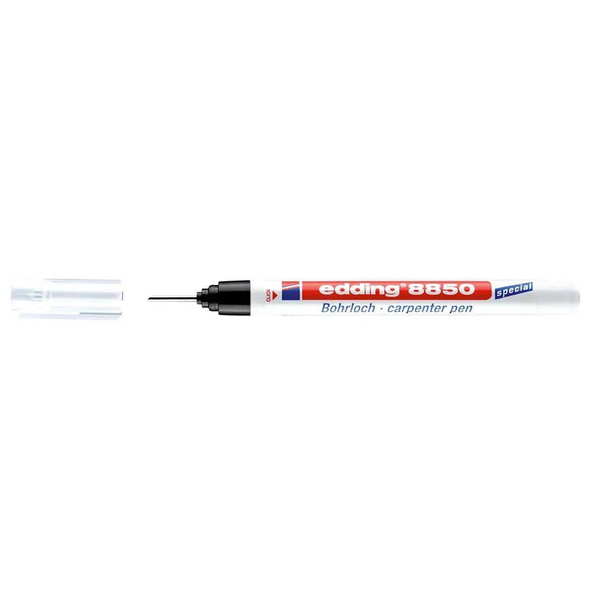 Marqueur de précision noir Edding 8850 – Pointe extra longue 1 mm – Blister de 10 - Marqueurs-5