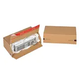 Carton d'expédition Colompac à fond auto et fermeture adhésive Eurobox M 29,4x9,4x13,7 cm - Boîte carton - Lot de 20 - Cartons d'expédition, Boîtes carton