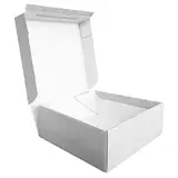 Carton d'expédition aller-retour blanc fermeture adhésive 44,5x37,9x19,5 cm - Boîte carton - Lot de 15 - Cartons d'expédition, Boîtes carton