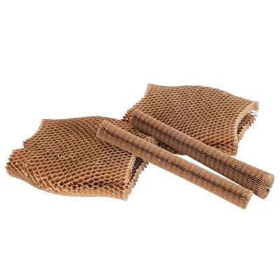 Manchon en papier alvéolé brun 70 g/㎡ – H 35 cm – Paquet de 50 - Particules de calage, Protection colis-5