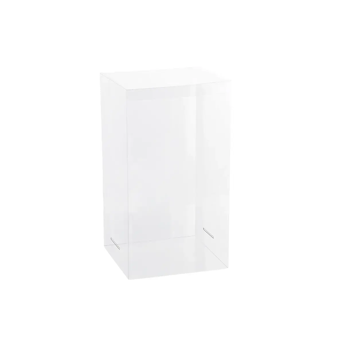 Boîte œuf de Pâques transparente 15 x 15 x 25 cm - Boîte Pâques - Paquet de 10 - Ballotins chocolats vides