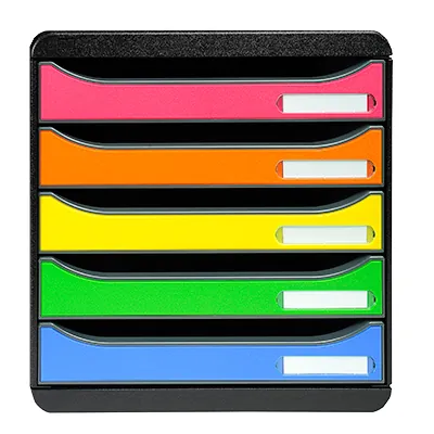 Bloc de classement Iderama noir/arlequin 34,7 × 27,8 × 27,1 cm - Modules de classement-2