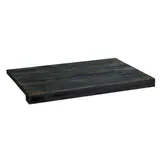 Tablette Bois Noir charbonneux 60 x 31,8 cm ép. 18 mm - Ligne Tradition