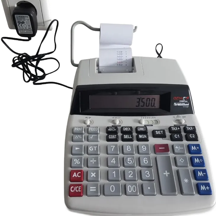 Calculatrice à impression Mécanique GENIE D69 PLUS - Calculatrices-2