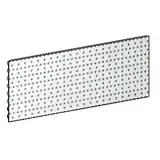 Fond tôle perforé, pas de 25 mm - Ligne Store blanc pas de 25 mm