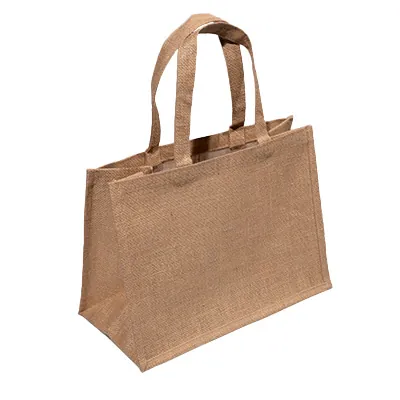 Sacs jute poignées plates Grand modèle - Sacs jute