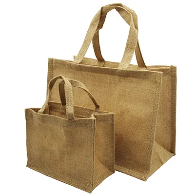 Sacs jute poignées plates Grand modèle - Sacs jute-2