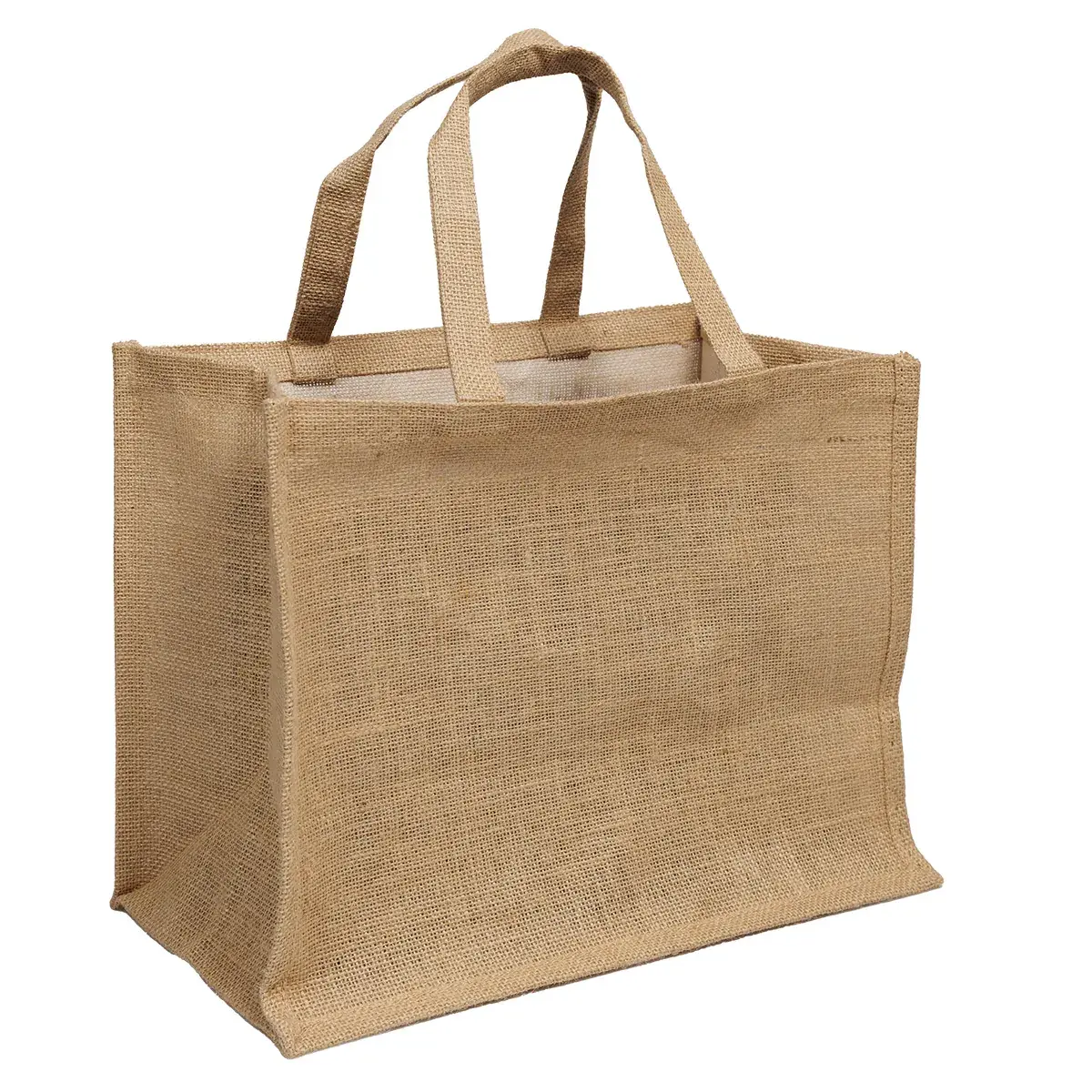 Sacs jute poignées plates Petit modèle - Sacs jute