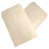Pochette C4 kraft brun sans fenêtre La Couronne 229 x 324 mm 90g – Boîte de 250 - Enveloppes blanches, Enveloppes kraft