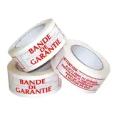 Adhésifs PVC imprimés BANDE DE GARANTIE - Marquage d'expédition