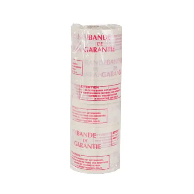 Adhésifs PVC imprimés BANDE DE GARANTIE - Marquage d'expédition-2