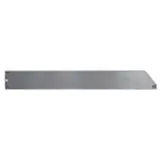 Séparateur pour tablette métallique 47 x 5,5 cm - Séparateur rayonnage - Diviseur tôle - Gris - Ligne Store gris métallisé pas de 50 mm