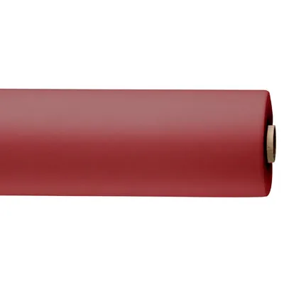 Nappe Airlaid non tissée aspect tissu - Nappe intissée - Nappe jetable - Bordeaux - Rouleau de 1,20 x 15 m - Nappes papier, Nappes jetables