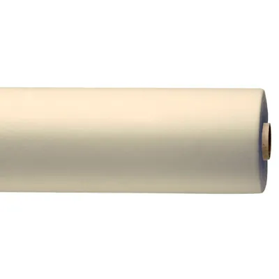 Nappe Airlaid non tissée aspect tissu - Nappe intissée - Nappe jetable - Ivoire - Rouleau de 1,20 x 15 m - Nappes papier, Nappes jetables