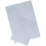 Double Intercalaire de protège menu PVC transparent 16,2 x 23,5 cm - Porte-visuels de comptoir