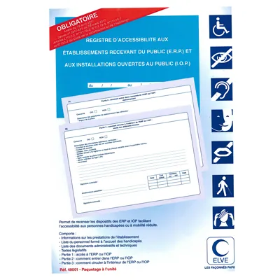 Registre d'accessibilité aux ERP et IOP - Registres de sécurité entreprises et ERP-2