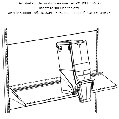 Distributeur vrac à gravité 12,5 Litres - Distributeurs de vrac-3