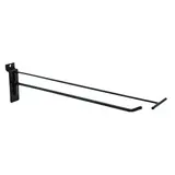 Tiges simples noir sablé - L 30 cm - avec tige pour porte-étiquette - Broches
