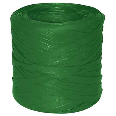 Raphia synthétique vert paon 200m - Raphias