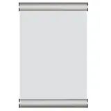 Cadre de porte aluminium A6 - gris - Cadres clic clac, Cadres de porte