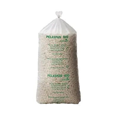 Chips de calage bio - Chips bio amidon de maïs Pelaspan® - Particules de calage bio - Sac de 0,50 m³ - Plastique bulle emballage, Papier bulle, Film bulle