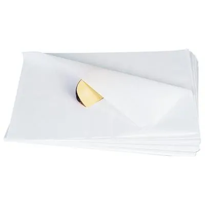 Papier ingraissable alimentaire 25 x 32 cm Blanc neutre - Papier paraffiné - Carton de 10kg - Films, papiers ingraissables et sachets papier alimentaires
