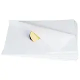 Papier ingraissable alimentaire 32 x 50 cm Blanc neutre - Papier paraffiné - Carton de 10kg - Films, papiers ingraissables et sachets papier alimentaires