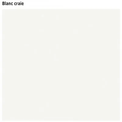 Tablette droite bois mélaminé 62,7 x 21 cm ép. 19 mm, chants droits minces, pour Gamme Square - Blanc craie - Tablettes Bois mélaminé-2