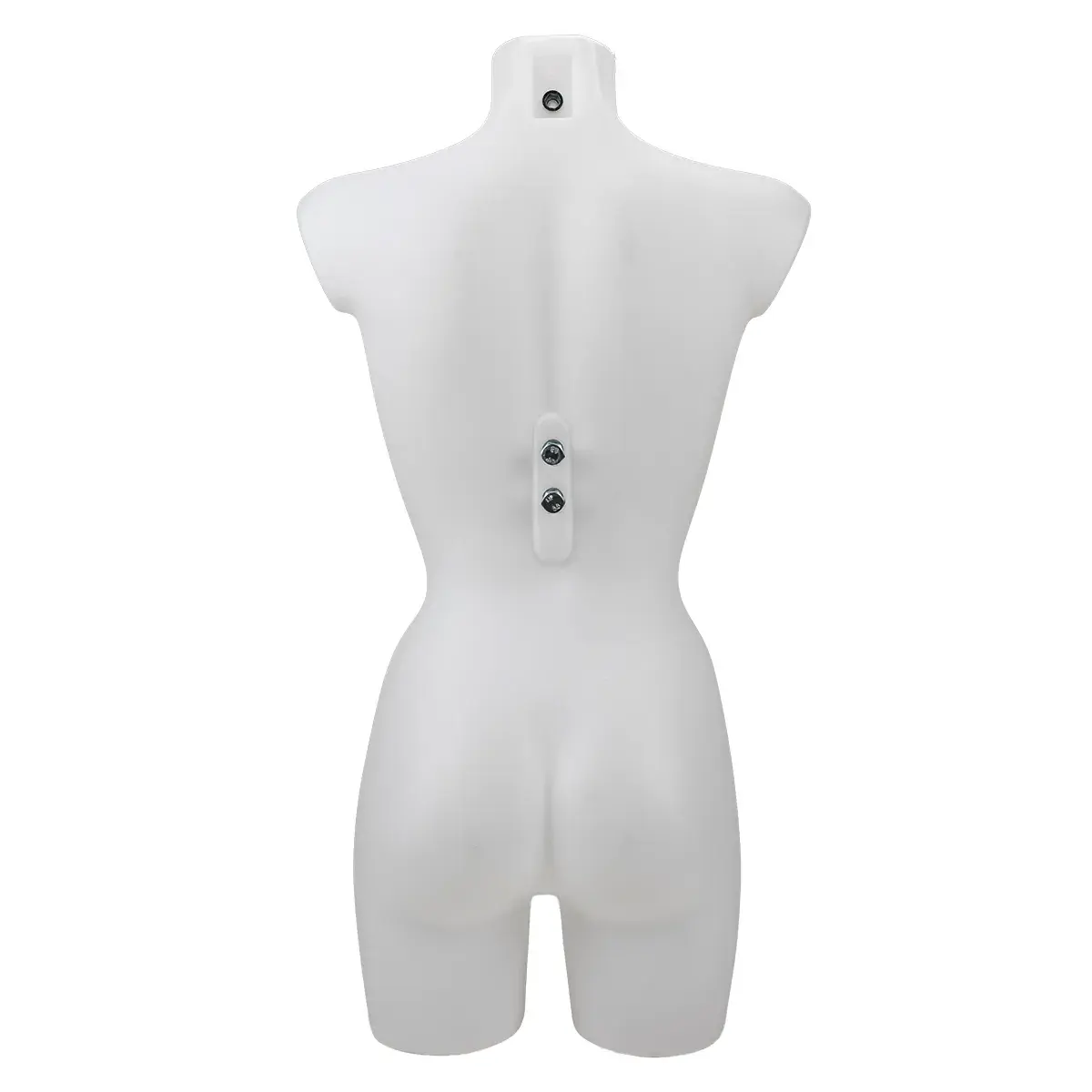 Buste femme plastique H 82 cm - Torse femme plastique - Blanc - Bustes ECO-3