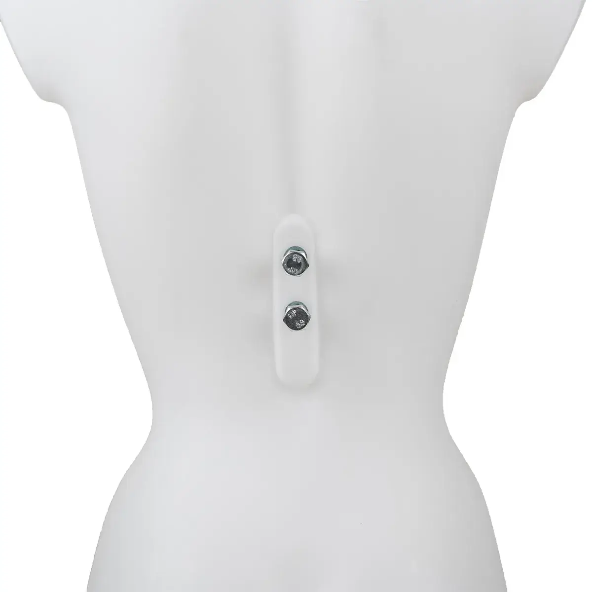 Buste femme plastique H 82 cm - Torse femme plastique - Blanc - Bustes ECO-4