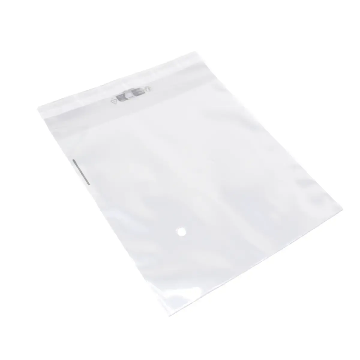 Sachets plastiques transparents à rabat adhésif 15,5 x 20 cm 40µ – Paquet de 50 - Sacs rabats adhésifs