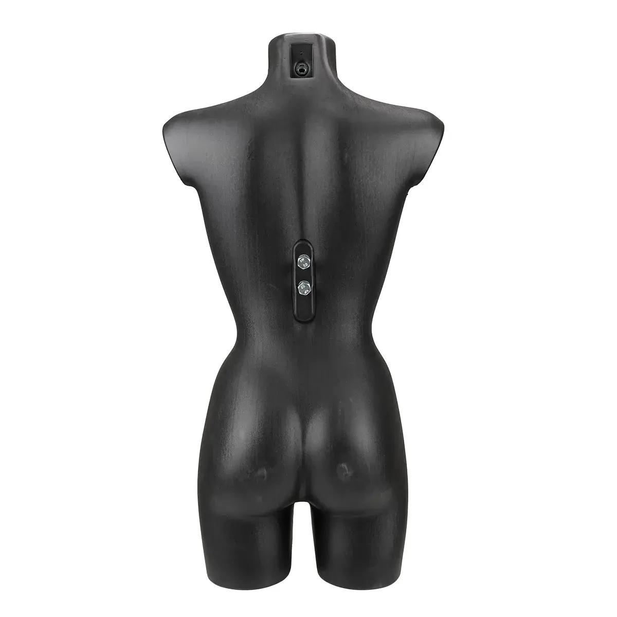 Buste femme plastique H 82 cm - Torse femme plastique - Noir - Bustes ECO-3