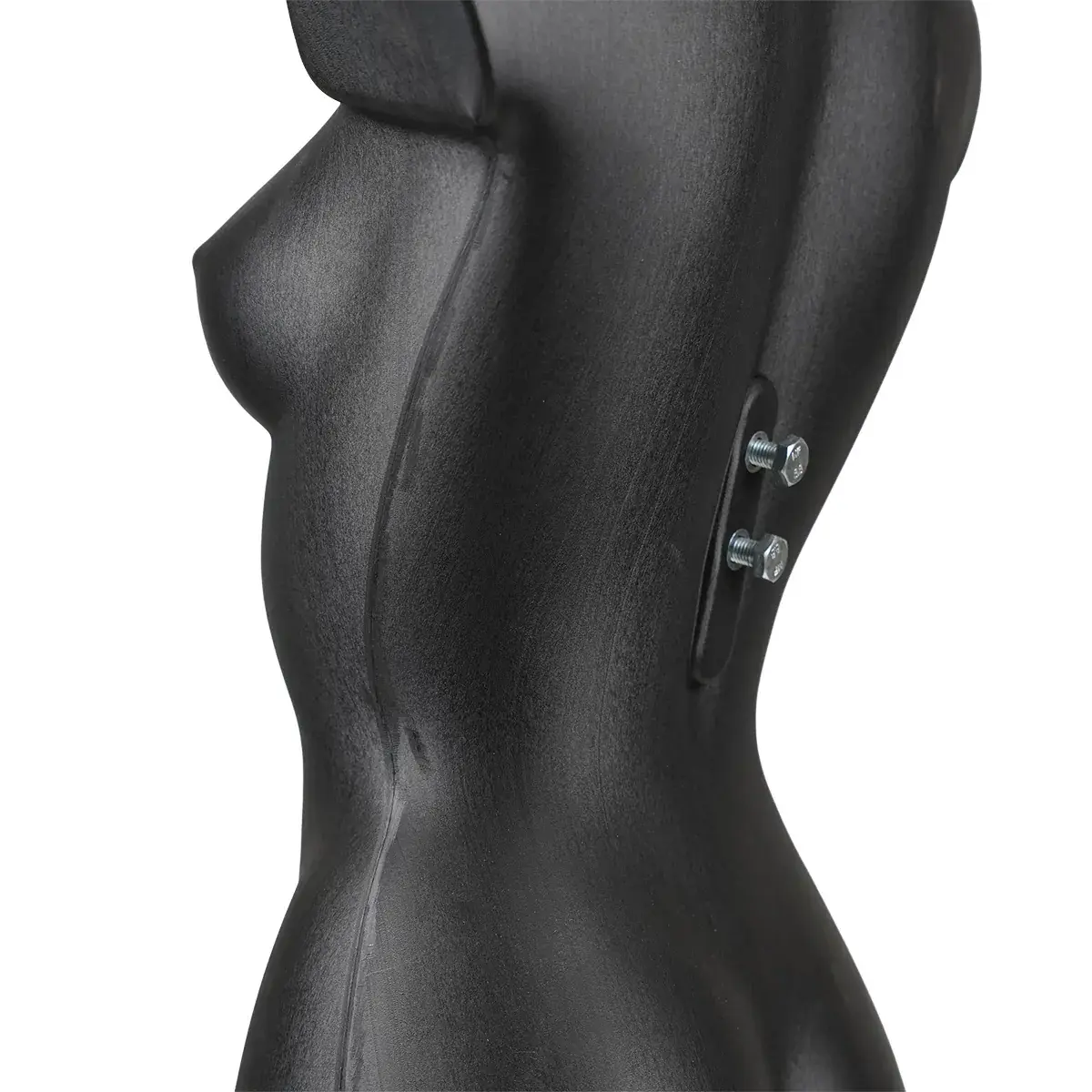 Buste femme plastique H 82 cm - Torse femme plastique - Noir - Bustes ECO-5