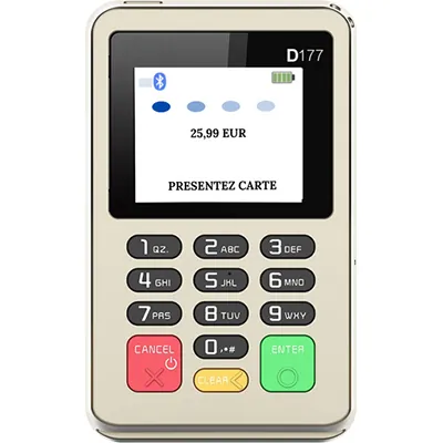 Terminal de paiement mobile T5PAY Techfive D177 - Encaissement mobile