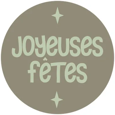 Assortiment étiquettes adhésives Joyeuses Fêtes ø 35 mm - Paquet de 500 - Étiquettes cadeaux adhésives-2