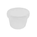 Pot inviolable plastique 500 ml - Pot à sauce micro-ondable - Lot de 25 - Boîtes salade, Bols salade