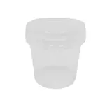 Pot inviolable plastique 150 ml - Pot à sauce micro-ondable - Lot de 25 - Boîtes salade, Bols salade