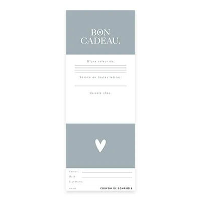 Bon cadeau minimaliste noir 12x12cm avec enveloppe – paquet de 12 - Bons cadeaux-2