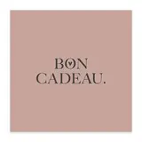 Bon cadeau minimaliste rose nude 12x12cm avec enveloppe – paquet de 12 - Étiquettes et Bons cadeaux St Valentin
