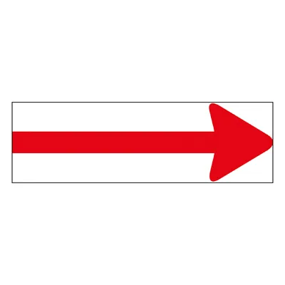 Flèches adhésives - Guidage de prévention