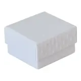 Écrin bijoux carton gaufré Blanc 5 x 5 x 3 cm - Ecrin pour bague - Boîte bijoux - Paquet de 20 - Sacs cadeaux Saint-Valentin, Pochettes cadeaux Saint-Valentin
