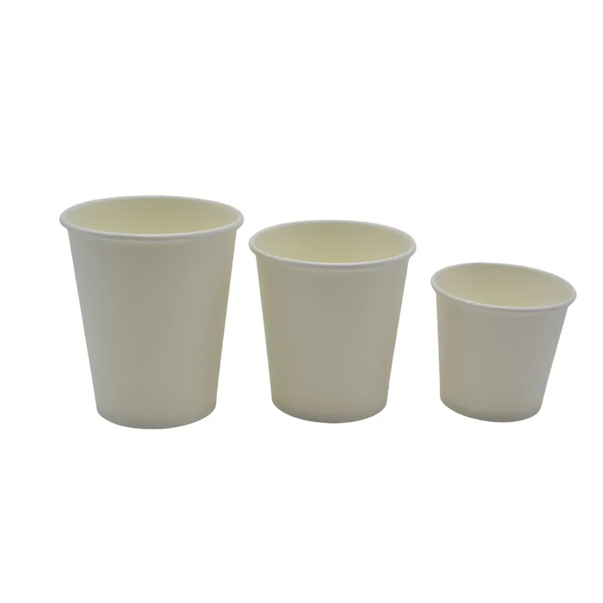 Gobelet boisson chaude 18 cl / 6oz ø 7,8 x 7,8 cm - Gobelet carton - Gobelet café - Blanc - Lot de 50 - Gobelets carton, Gobelets café-2