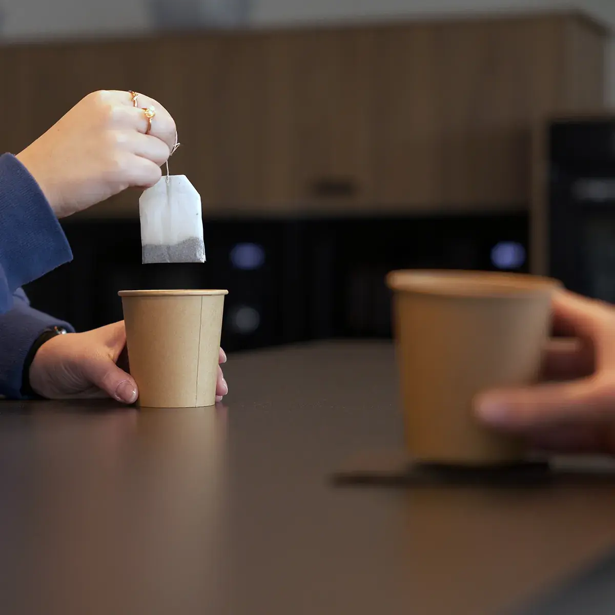Gobelet expresso 10 cl / 4oz ø 6,2 x 6,2 cm - Gobelet carton - Gobelet café - Brun - Lot de 50 - Gobelets carton, Gobelets café-3